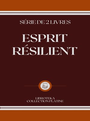 cover image of ESPRIT RÉSILIENT
